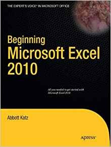 Beginning Microsoft Excel 2010 (experts Voice)