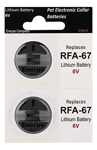 Enerpe Rfa-67 Rfa-67d-11 Batería De Repuesto De 6 V De Alta