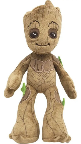 Pelúcia Groot Anime Guardiões Da Galáxia Disney Marvel 30 Cm