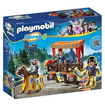 Playmobil 6695 Tribuna Real Con Alex Super 4