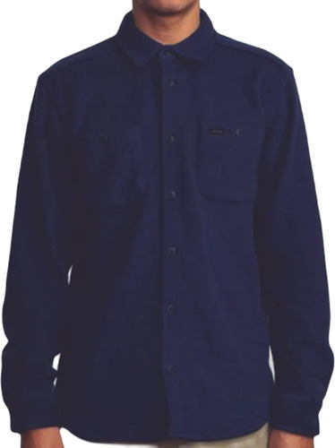 Camisa Polar Rvca Uplift Fleece Button-up Shirt