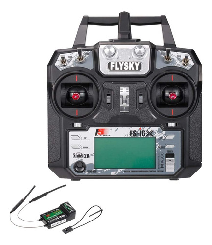 Flysky Fsi6x 2.4ghz 10ch Afhds 2a Rc Trans R Con Fsia6b...