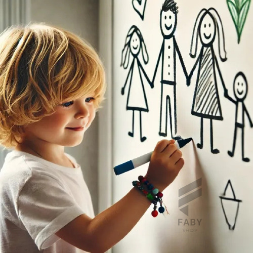 Lousa Quadro Branco Grande 120x90cm Para Escritorio Sala De Aula Com 4 Canetas Mais Apagador Kururuá
