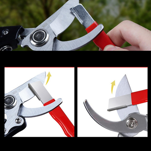 L Afilador De Poda For Jardinería, Afilador De Poda Rojo