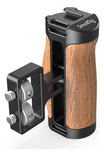 Empuñadura lateral universal Grip para Cage Smallrig, color negro/madera