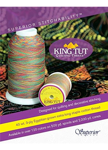 Superior Threads King Tut Quilting Thread 921 Cleopatra - Co