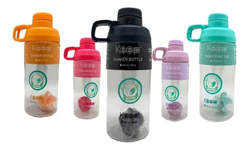 Botella Keep Shaker 600 Ml