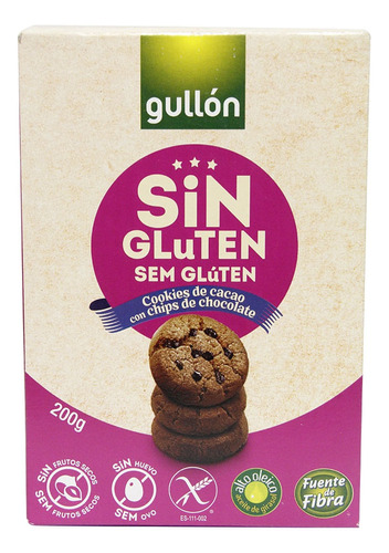 Gullon Galletas Chips Sin Gluten X 200gr