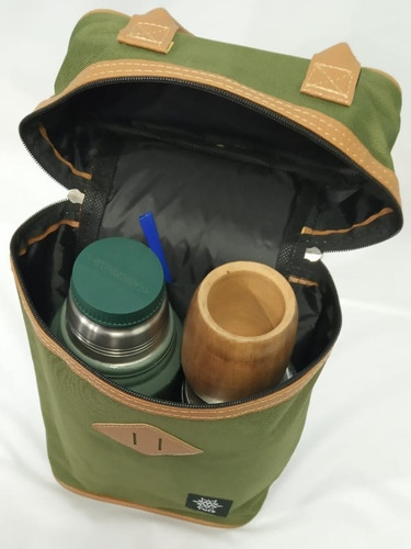 Imagen 4 de 9 de Bolso Matero Yuco Mochila - Elegir Color (apto Stanley)