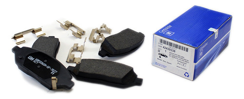 Balatas Delantera Spark 1.4 Ng 2016-2018 Gm Parts