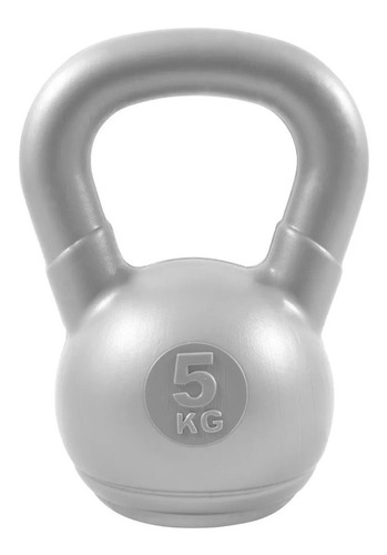 Imagen 1 de 2 de Pesa Rusa 5 Kg Pvc Kettlebell Sol Crossfit Fitness