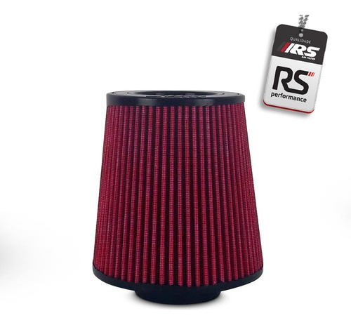 Imagem 3 de 7 de Filtro De Ar Esportivo Duplo Fluxo Rsd65150 Vermelho