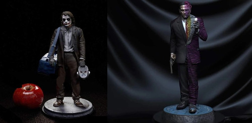 Batman Villanos Peliculas Set Para Impresion 3d Archivo Stl