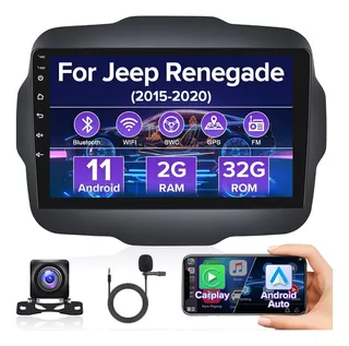 Estéreo De Coche Jeep Renegade Radio Carplay Android 11 2015