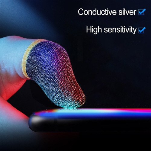 Cubre Dedos Gamer Anti-sweat Celular Juegos Tablet