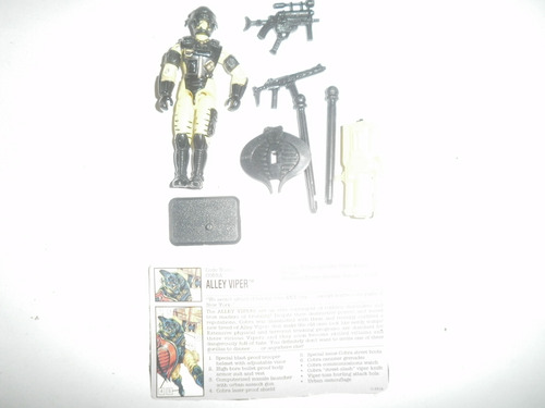 Gi Joe Figura Vintage 90s Alley Viper (Usado)