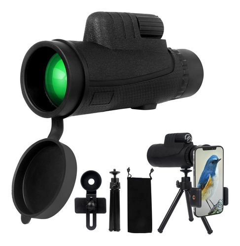 Domezan Telescopio Monocular, 12x50 Alta Ampliación Hd Zoom 