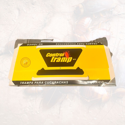 Trampa P/ Cucarachas Control Tramp Plaga Insectos Efectiva