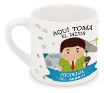 Comprar Pocillo Tintero Mini Taza Aqui Toma   Periodista