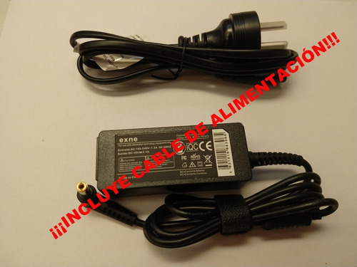 Cargador Notebook Plan Sarmiento Conectar Igualdad 19v 2.1a