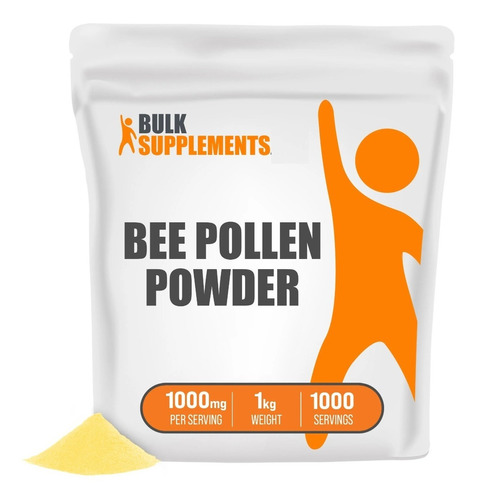 Bulk Supplements | Polvo Polen Abeja | 1kg | 1000 Servicios