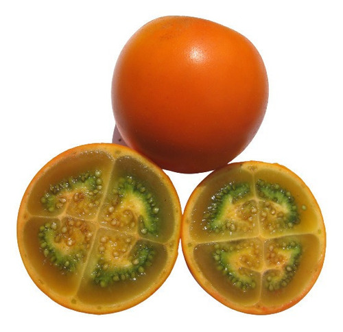 Imagem 1 de 7 de 200 Sementes De Lulo Naranjilla Naranjilha Solanum Quitoense