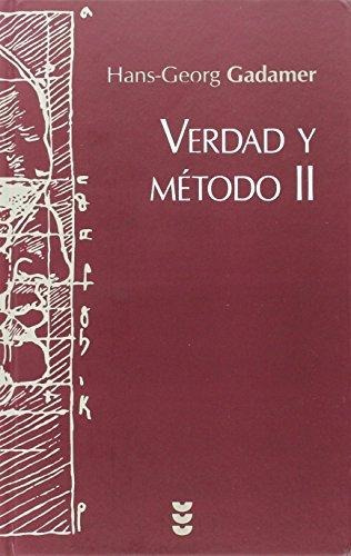 Verdad Y Método Vol. 2, Hans Georg Gadamer, Sígueme