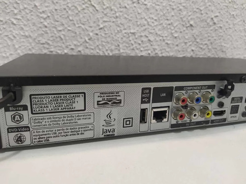 Blu-ray Disc Samsung Bd P1600 Com Defeito