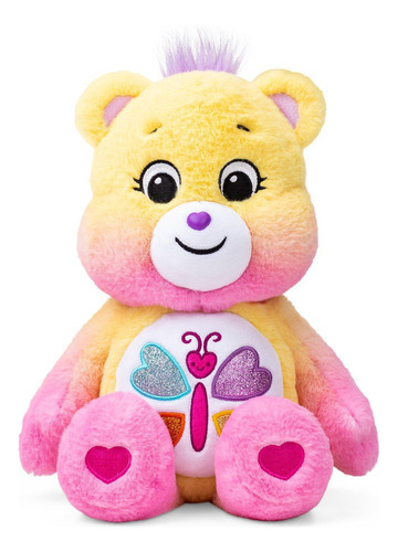 Pelúcia Ursinhos carinhosos de pelúcia calming heart Care Bears  rosa-claro