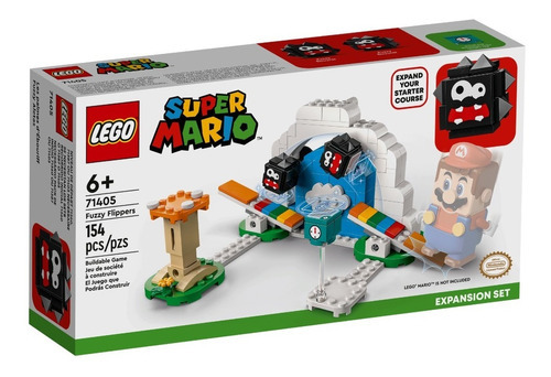 Lego Super Mario Bros Expansión Set Trampolines De Fuzzies Cantidad De Piezas 154