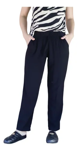 Pantalones mujer cintura 2025 elástica