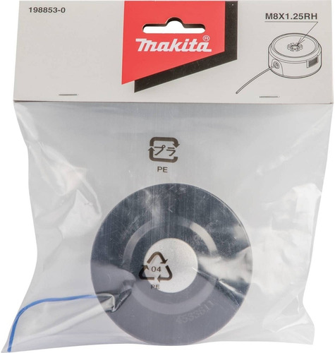 Cabezal De Corte De Nylon M8 X 1.25 Rh Makita 1988530