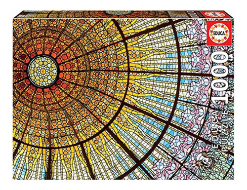 Rompecabezas Palacio De La Musica Catalana 1000 Piezas Educa