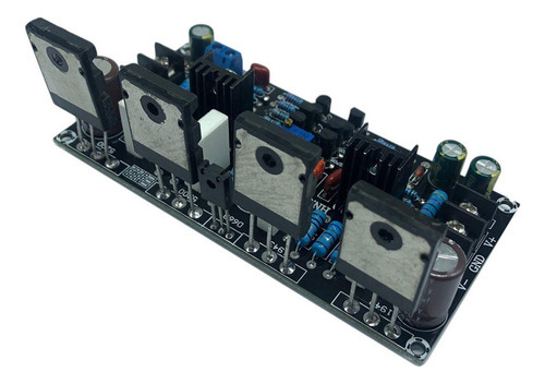 Placa De Amplificador De Potencia Mono De 200w A1943 C5200 Color Fix