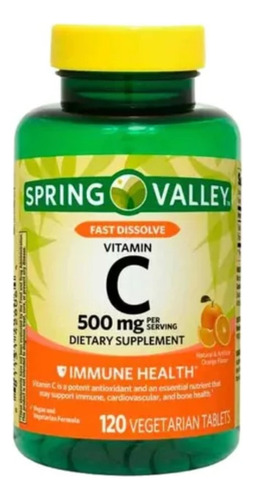 Vitamina C 500mg 120 Masticable - Unidad a $583