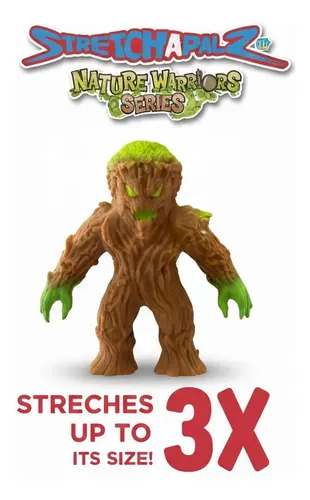 Boneco D Esticar Stretchapalz Toly Serie Nature Warrior Suny