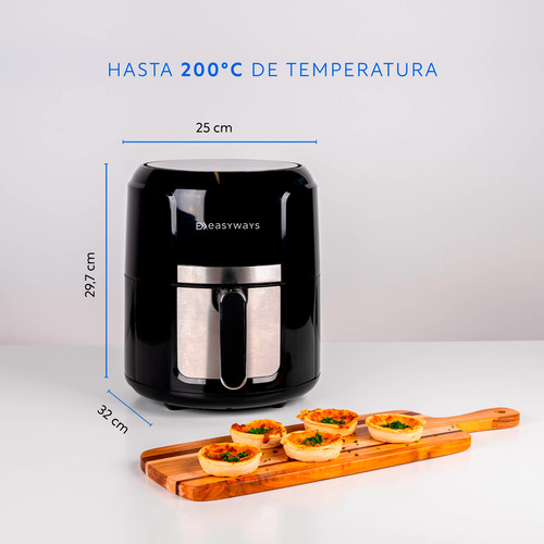 Freidora De Aire Air Fryer Multitouch Easyways