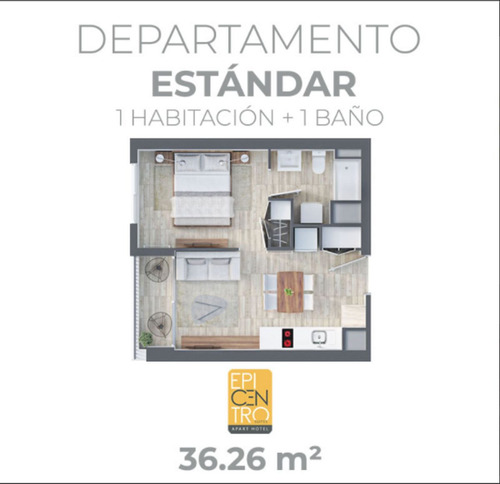 Excelentes Departamentos Estudio En Centro De Temu...