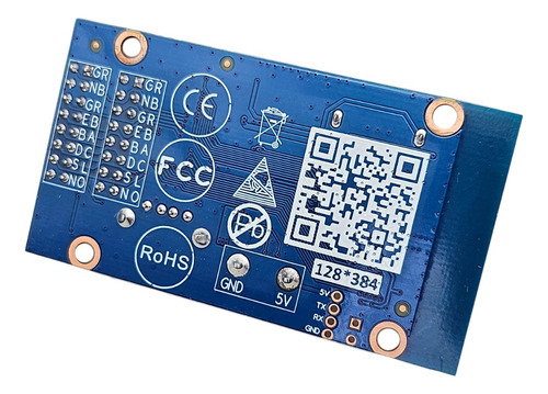 Modulo De Control Para Panel Led Hub75e 384x128 Pixeles