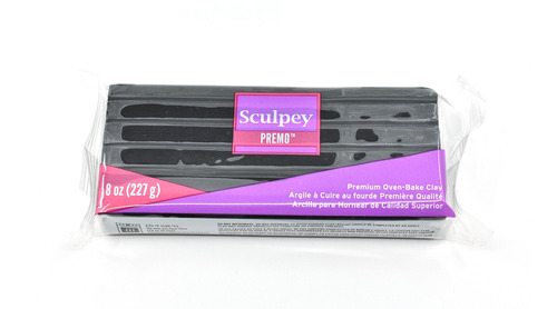 Arcilla Polimerica Sculpey Premo Negro 227gm