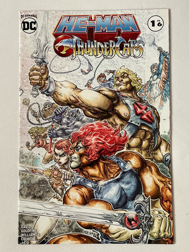 Set 6 Comics Thundercats Vs He-man Y Los Amos Del Universo (Usado)