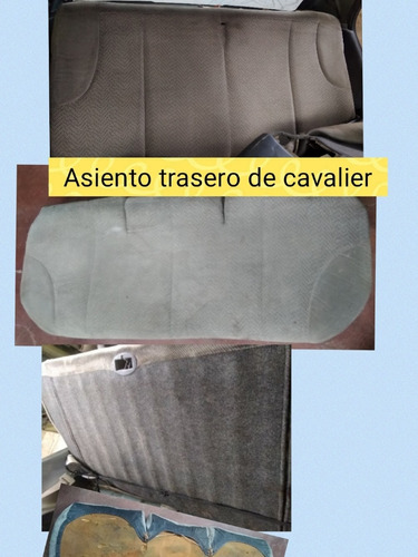 Asiento Trasero Cavalier