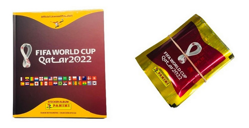 Figuritas Mundial Qatar Pack X25 Y 1 Album Tapa Dura Ar1 Cmd