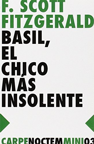 Libro Basil, El Chico Más Insolente De Scoto Fitzgerald Fran