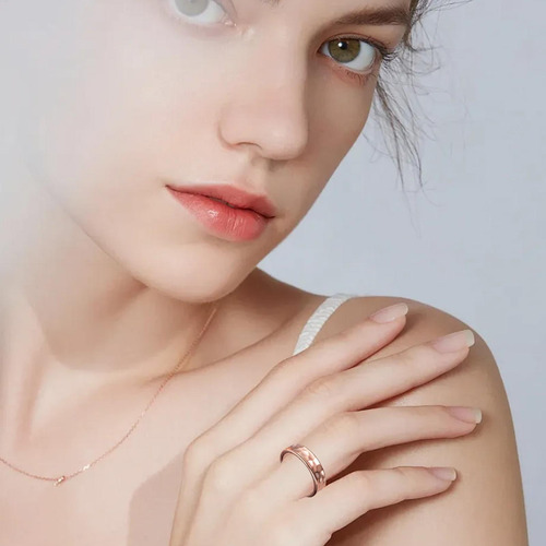 Anillo De Cobre Para Mujer A La Moda Anillos De Cobre Para M