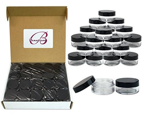 (cantidad: 300 Piezas) Beauticom 10g / 10ml Tarros Redondos 