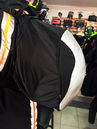 Maleta Porta Casco Compacto Reflectivo Moto Velont