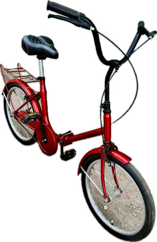 Bicicleta Plegable Rodado 20 Completa