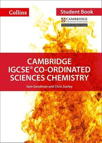 Cambridge Igcse Co-ordinated Sciences  Chemistry - S, De Sunley,chris & Goodman,sam. Editorial Harper Collins Publishers Uk En Inglés