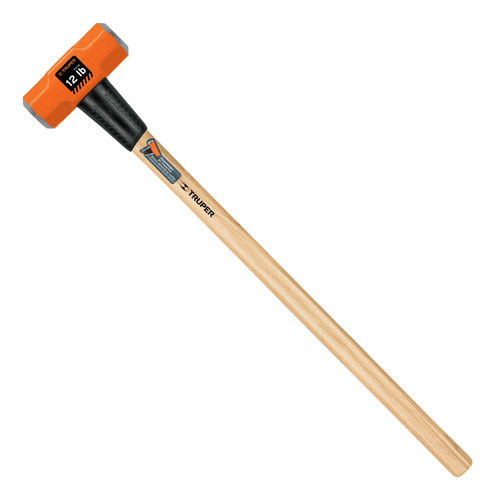 Comba Octagonal 12 Lb Mango De Madera 36 Truper 16513